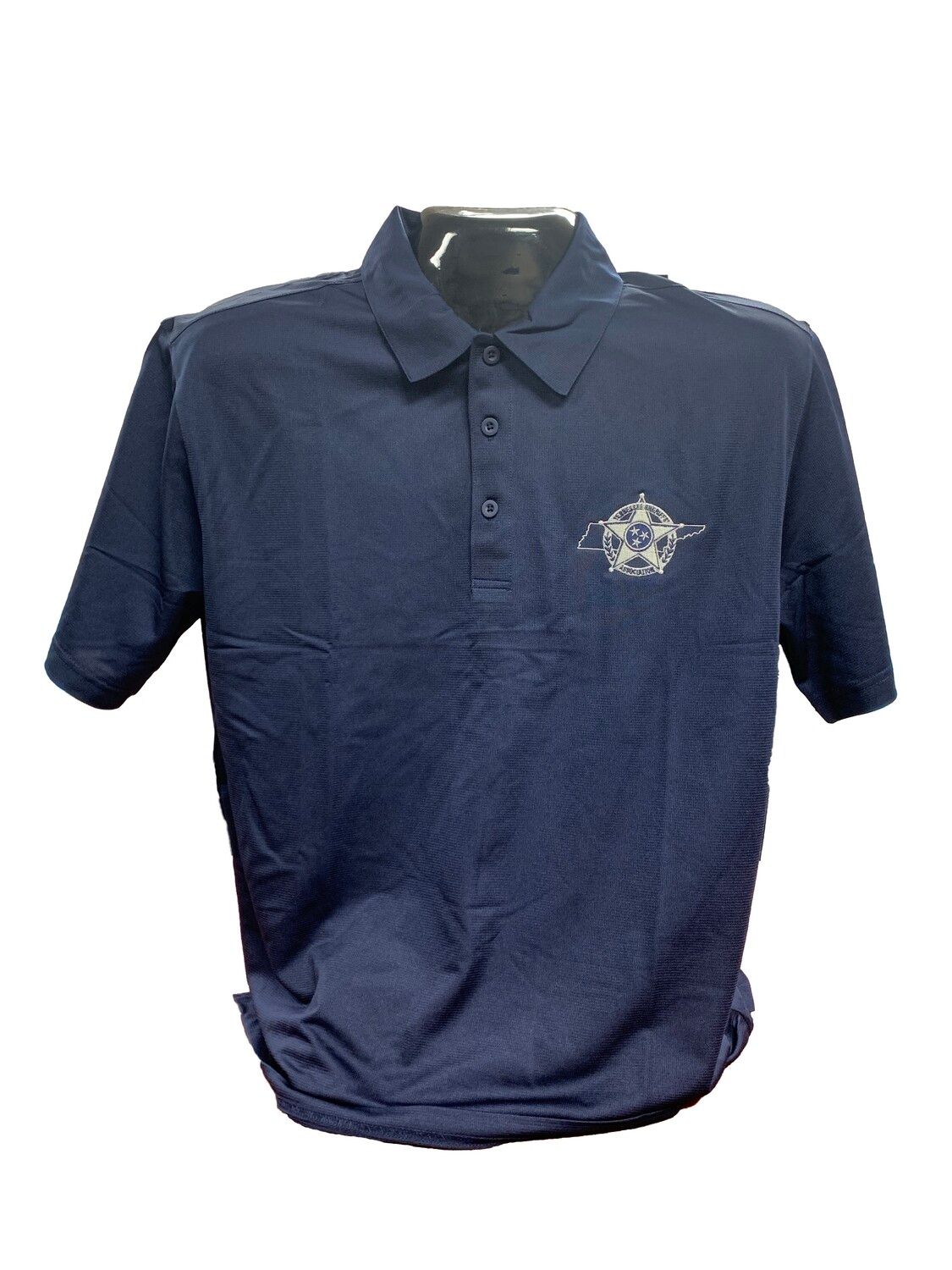 Navy Polo -Medium