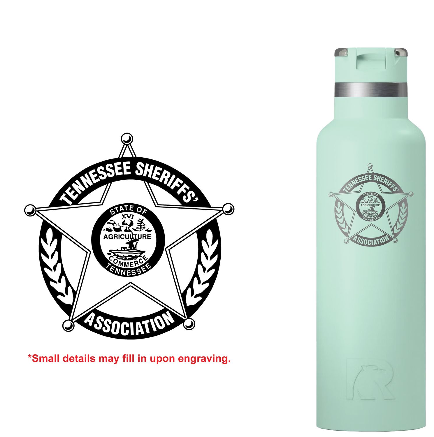 RTIC MINT BOTTLE 20 Oz