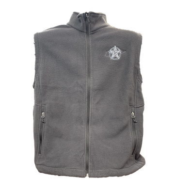 Grey Fleece Vest- Small