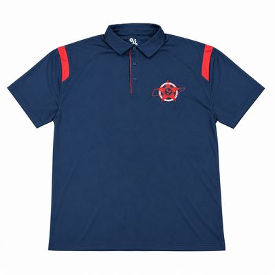 Navy &amp; Red Polo