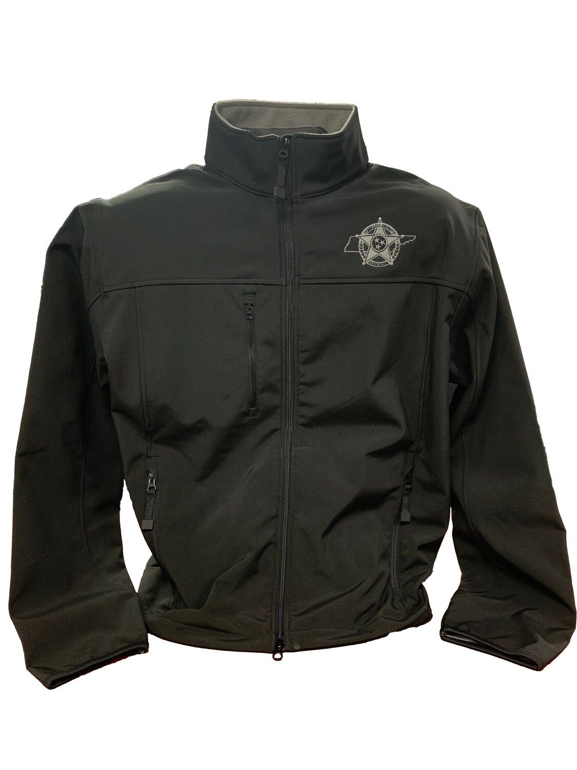 Black Softshell Jacket-Medium