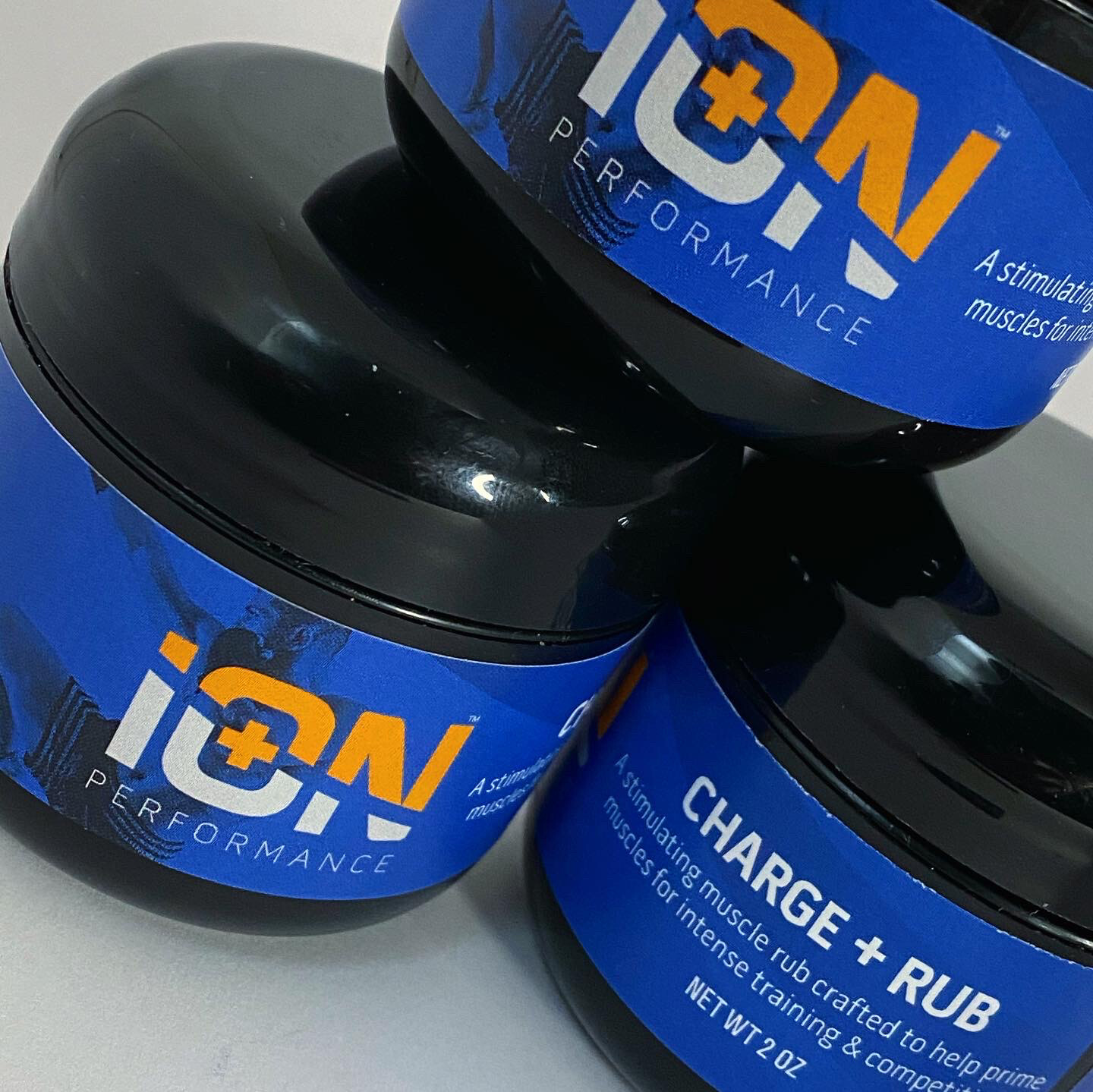 iON Charge Creatine +  Mg + Cayenne Rub 3 Pack