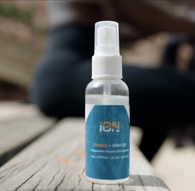 CHARGE + Sanitize Magnesium Muscle Spray