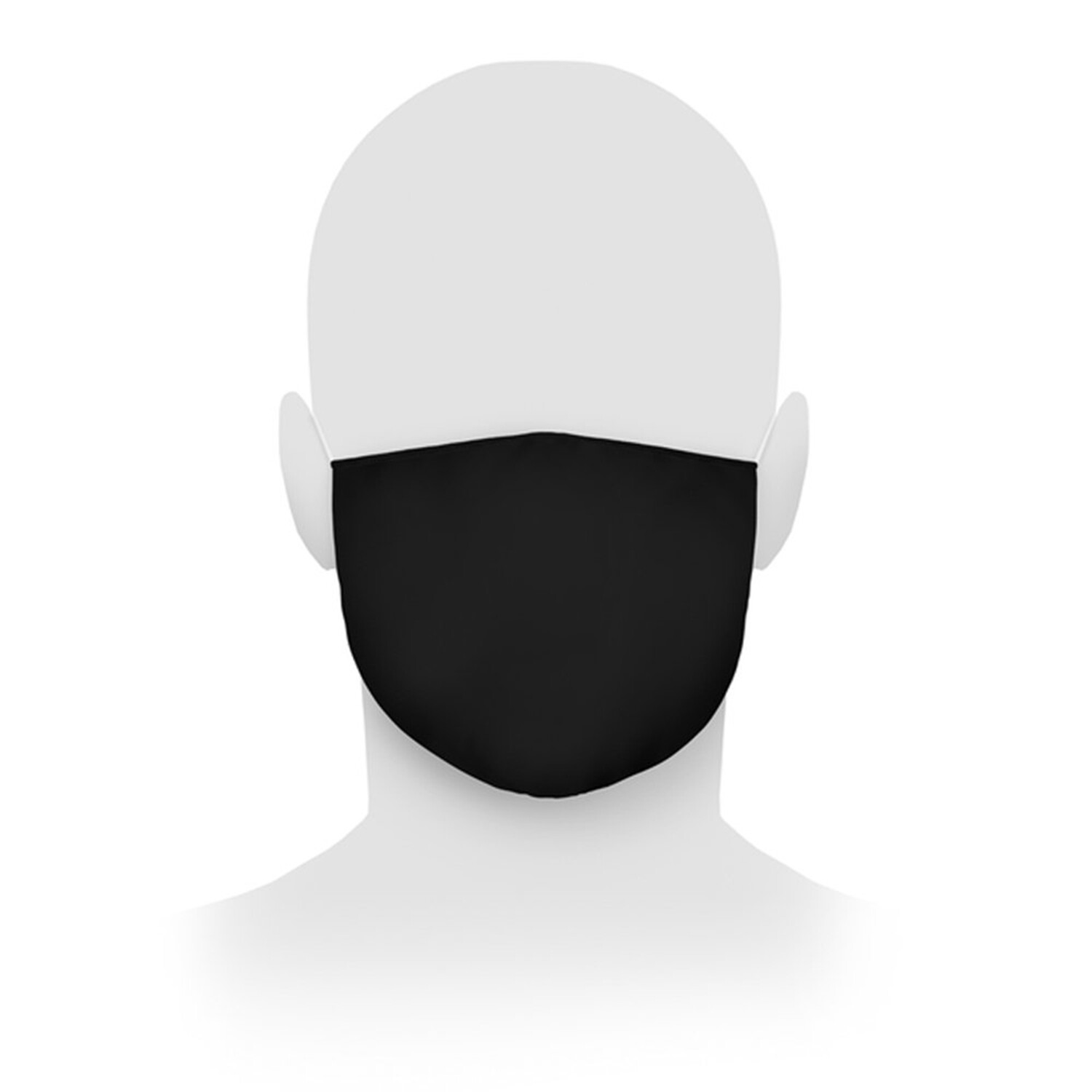 Face Covering, Color: Black