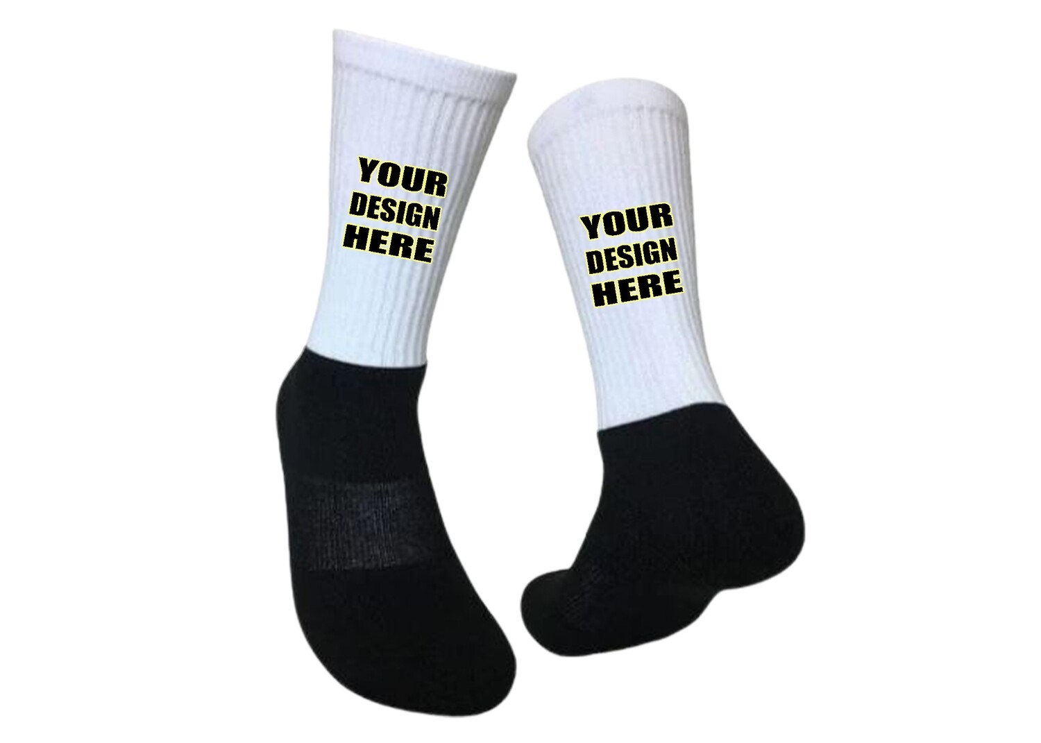 Custom Socks, Color: Black