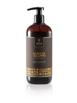 Sapone di Aleppo liquido 25% olio di Alloro – 500ml