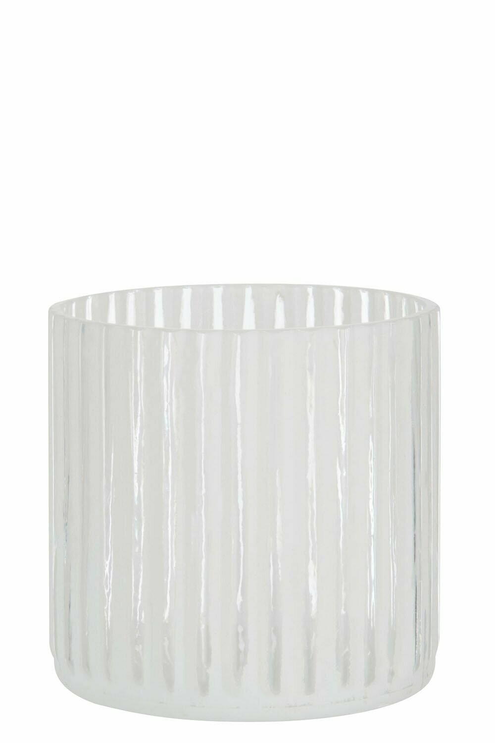 VASO  BRANCO COM RISCAS