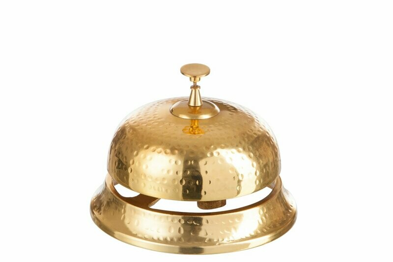 PEÇA DECORATIVA CAMPAINHA GOLD