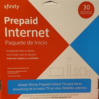 Xfinity Pre-paid Internet Kit