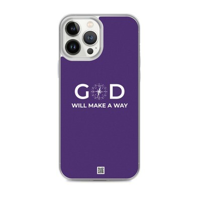 God Will Make A Way iPhone Hybrid Case - Purple