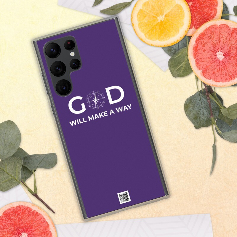 God Will Make A Way Samsung Galaxy Case - Purple