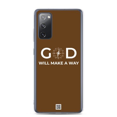 God Will Make A Way Samsung Case - Brown