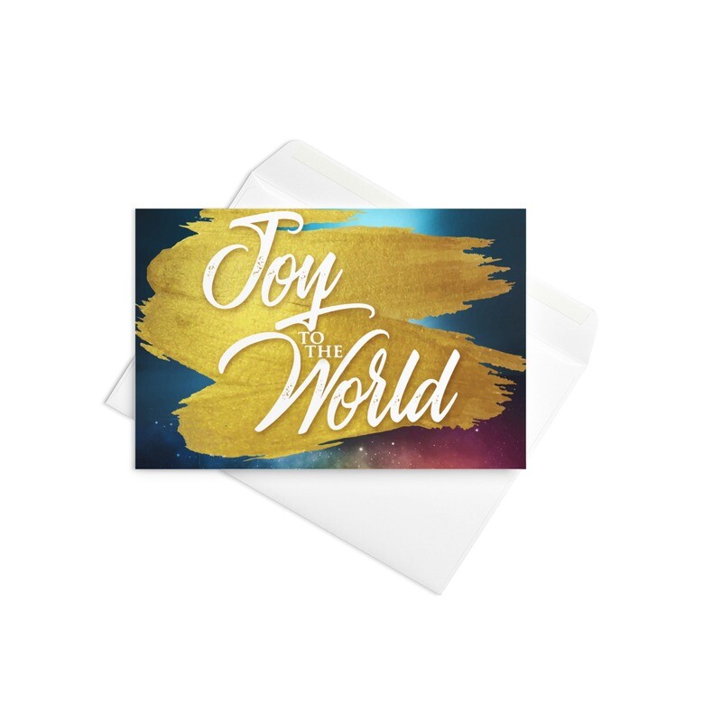 Joy To The World Christmas Greeting Card Pack