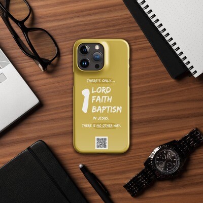 One Lord One Faith iPhone® Snap Case