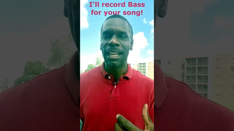 Bass Recording Session by Kirby D. Trim