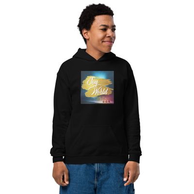 Joy To The World Youth Heavy Blend Hoodie + Music BUNDLE by Kirby D. Trim