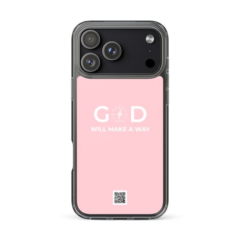 Pink God Will Make A Way Case for iPhone® 7 - 17