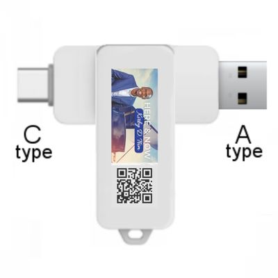 Here & Now Vol. 1 Music Album by Kirby D. Trim - USB type C and A Flash Drive Photo