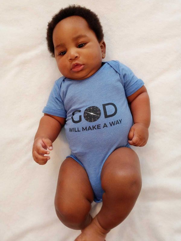 God Will Make A Way One-piece Baby Bodysuit

