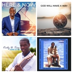 Kirby D. Trim Music Catalog USB flash drive or CD Bundle: Here & Now Vol. 1, God Will Make A Way Ep, I Wanna See Him Ep and the classic - Changed Man Kirby D. Trim Music Catalog USB Bundle Photo