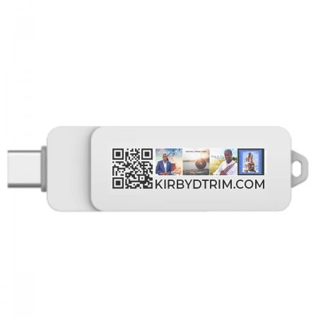 Kirby D. Trim Music Catalog USB Flash Drive or CD BUNDLE: Here & Now Vol. 1, God Will Make A Way Ep, I Wanna See Him Ep and the classic - Changed Man