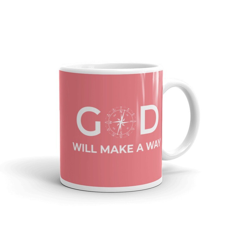 God Will Make A Way Mug – Pink (Ceramic)