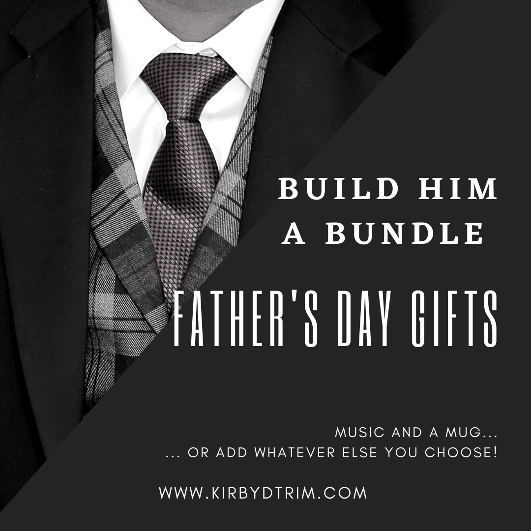 Father’s Day Gift Bundle with Bass Guitar Course, Teacup, and Music Album by Kirby D. Trim
