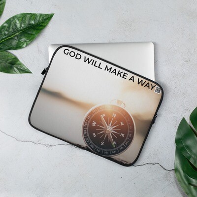 God Will Make a Way worship laptop sleeve bundle with complete MP3 album and catalog by Kirby D. Trim