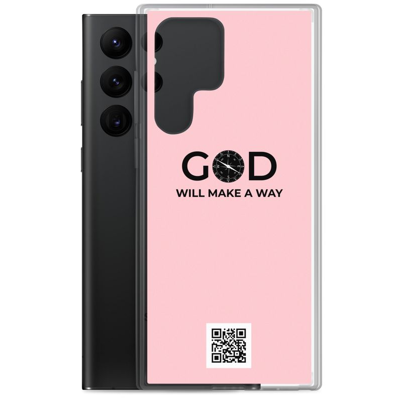 Pink God Will Make A Way Case for Samsung® S20 - S25  + Digital Music Ep BUNDLE by Kirby D. Trim