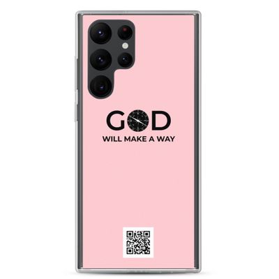 Pink God Will Make A Way Case for Samsung® S20 - S25 Pink God Will Make A Way Case for Samsung® S20 - S25