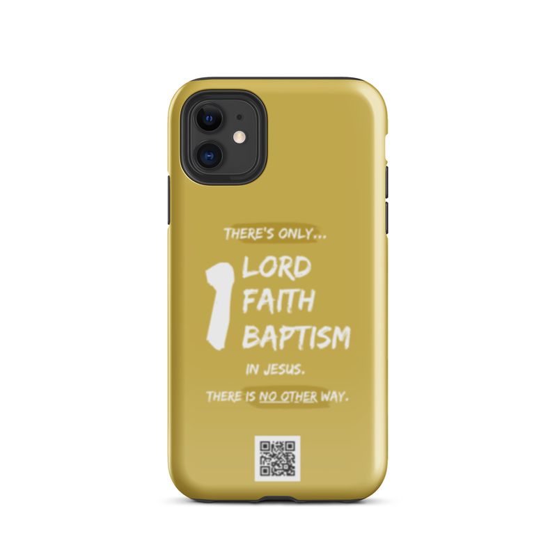 One Lord One Faith Tough Case for iPhone® 11-17  + Digital Song BUNDLE by Kirby D. Trim