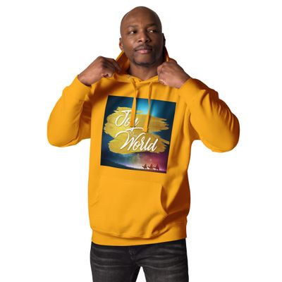 Joy To The World Unisex Cotton HOODIE + Digital Song BUNDLE by Kirby D. Trim