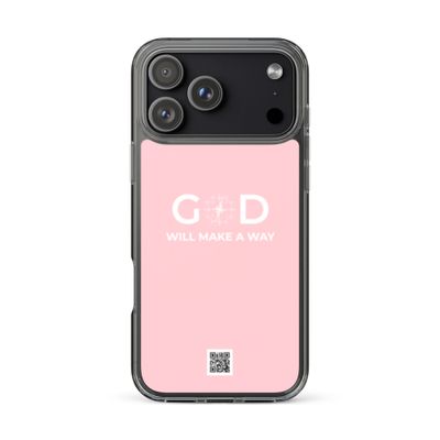 Pink God Will Make A Way Case for iPhone® 7 - 17  + Digital Music BUNDLE by Kirby D. Trim