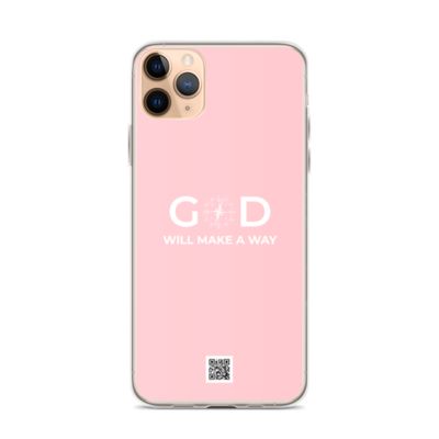 Pink God Will Make A Way Case for iPhone® 7 - 17  + Digital Music BUNDLE by Kirby D. Trim