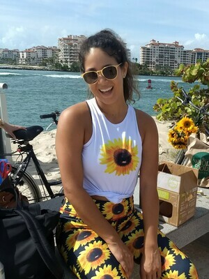 Misfit Easy "Bee"zy Sunflower Tank Medium B Misfit Easy "Bee"zy Sunflower Tank Medium B