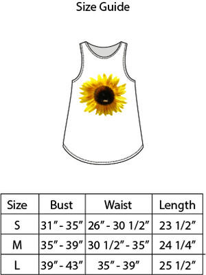 Easy "Bee"zy Sunflower Tank