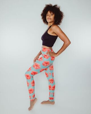 Misfit Hibiscus Leggings