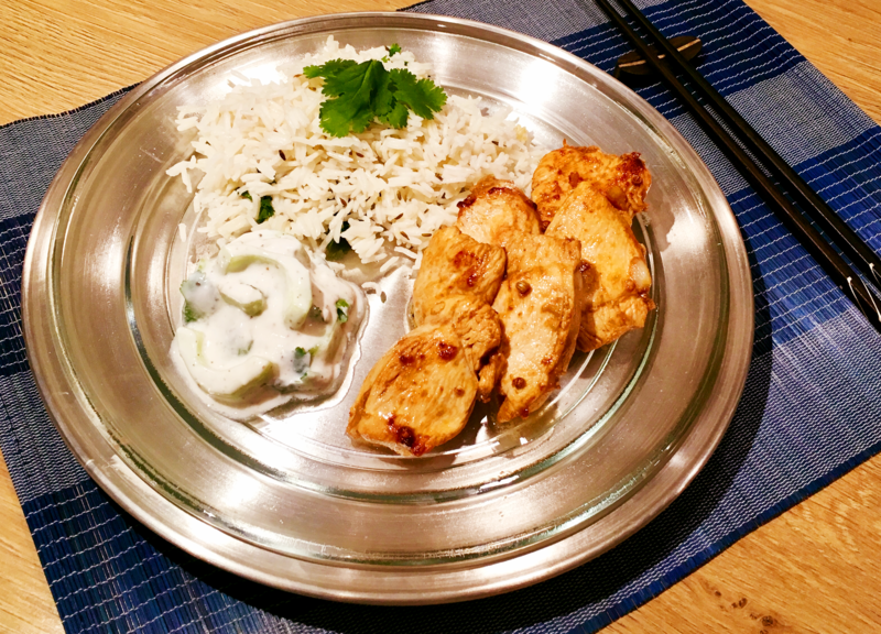 Pollo al estilo indonesio