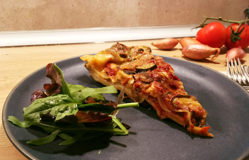 Lasaña de verduras