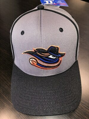 Fitted Graphite Bandits Logo Hat Fitted Graphite Bandits Logo Hat