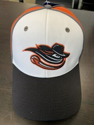 Black, White, Orange, and Gray Adj Hat Black, White, Orange, and Gray Adj Hat