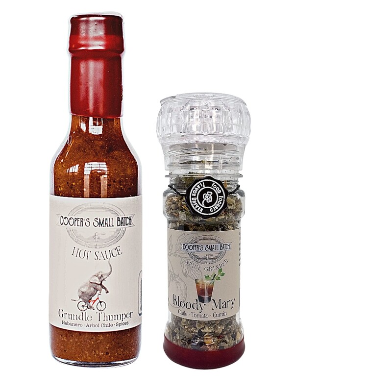 Bloody Mary Set: Grundle Thumper &amp; Bloody Mary Spice Grinder