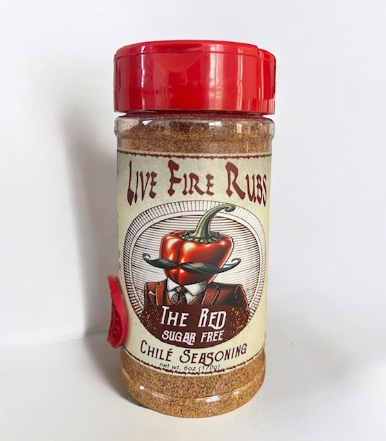 The Red: Life Fire Rubs, Sugar Free Premium Seasoning