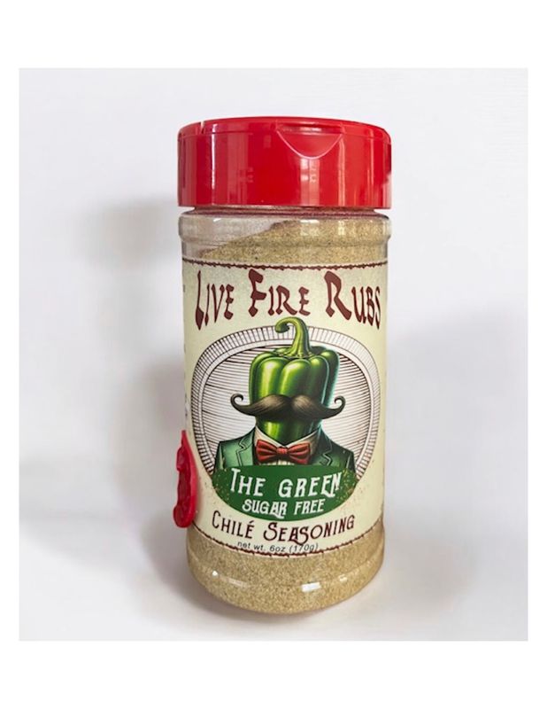 The Green: Live Fire Rubs, Sugar Free Premium Seasoning