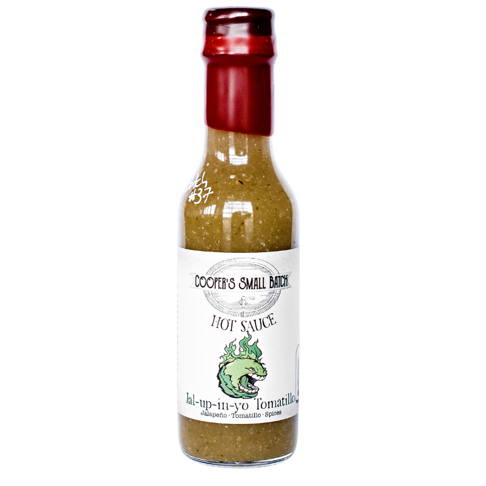 Jal-Up-In Yo Tomatillo Mild Tomatillo Hot Sauce