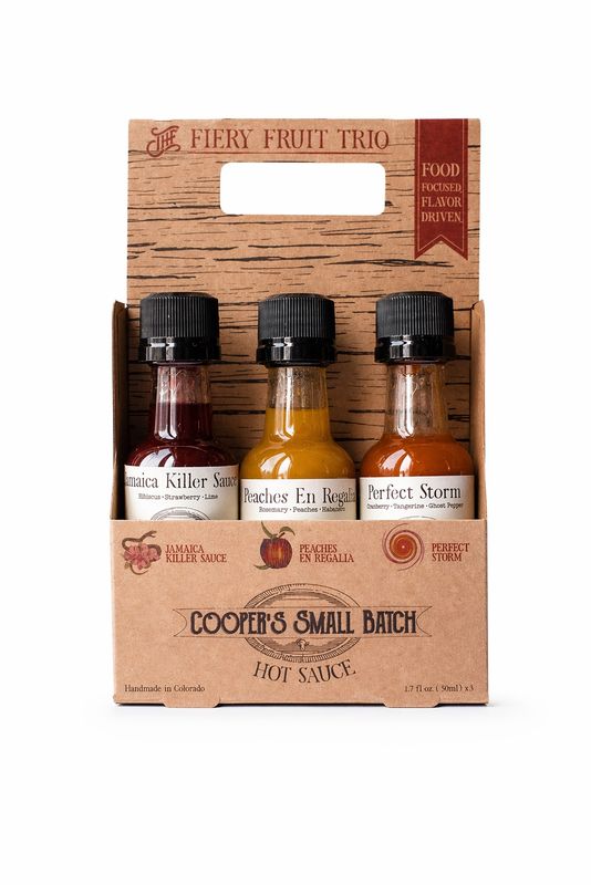 Fruit Hot Sauce Gift Set – Fiery Fruit Trio Variety Pack