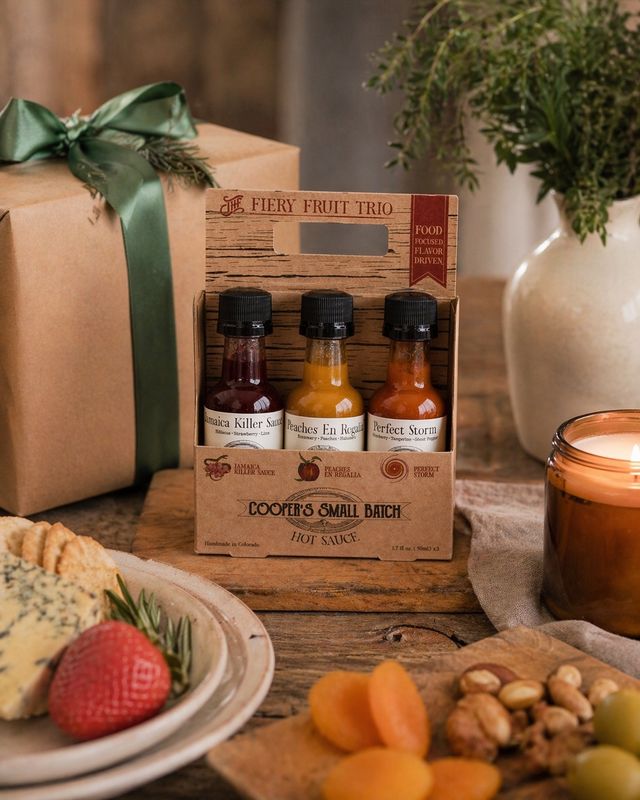 Fruit Hot Sauce Gift Set – Fiery Fruit Trio Variety Pack