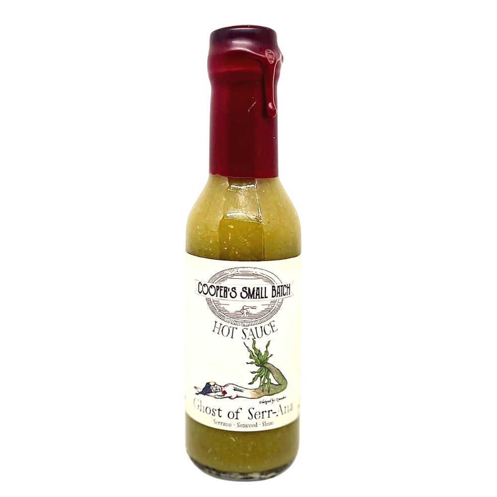 Ghost of Serr-Ana Green Ghost Pepper Hot Sauce (Hot)