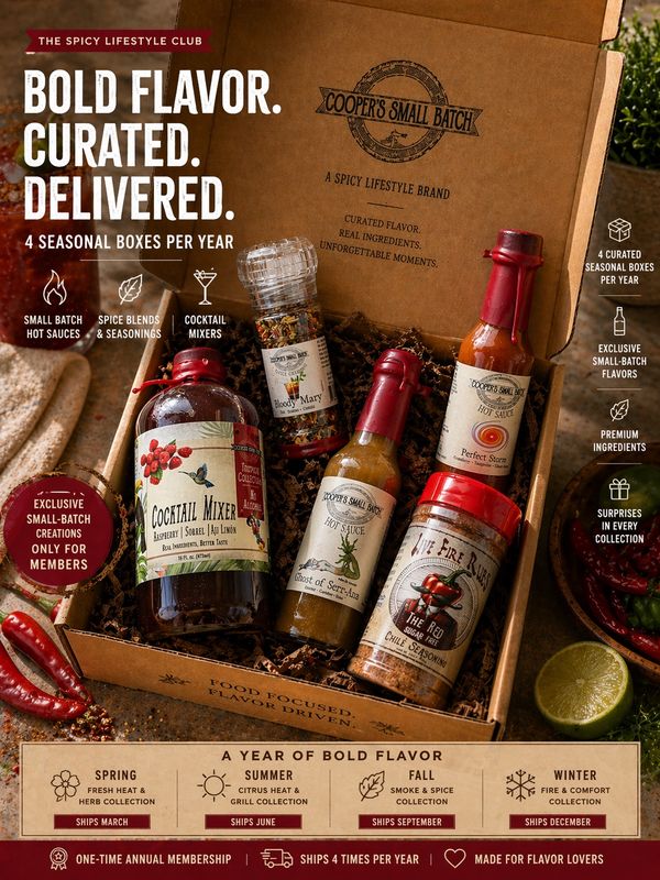 The Spicy Lifestyle Club  | Annual Membership
