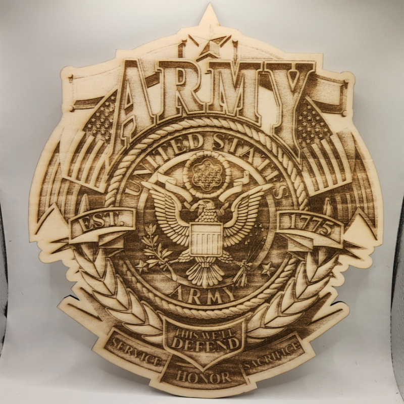 Army Cutout Sign